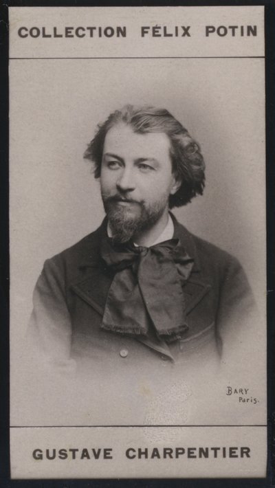ギュスターヴ・シャルパンティエ（1860年）（モノクロ写真 作： European Photographer