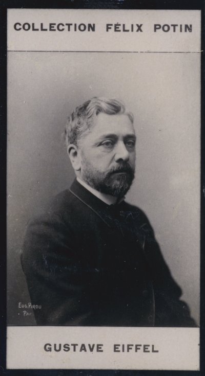 ギュスターヴ・エッフェル（1832年）（モノクロ写真 作： European Photographer