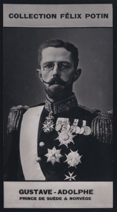 グスタフ・プリンス・ロイヤル・デ・スウェード・エト・ノルヴェーグ（1858年）（モノクロ写真 作： European Photographer