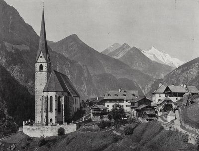 ハイリゲンブルート、ホーエ・タウエルン、カリンシア（白黒写真 作： European Photographer