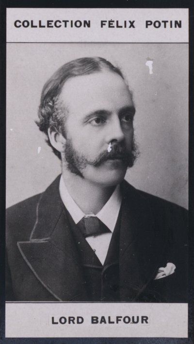 ジェームズ-アーサー・バルフォア（1848年）（モノクロ写真 作： European Photographer
