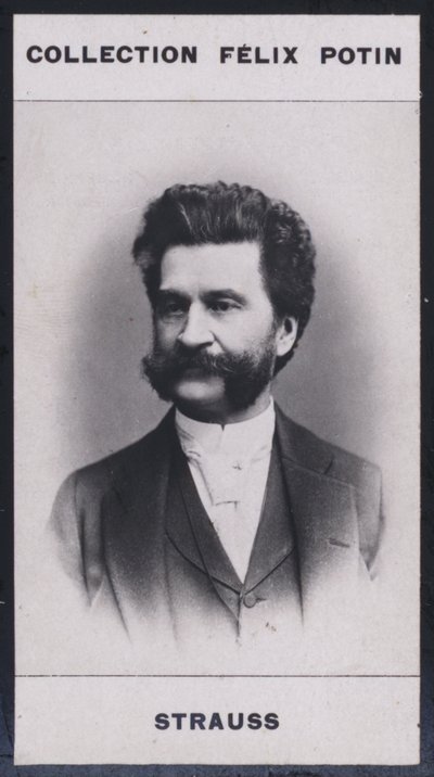 ヨハン・シュトラウス（1825-1899）（モノクロ写真 作： European Photographer
