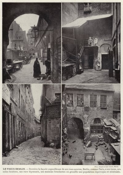ベルリン旧市街（モノクロ写真 作： European Photographer
