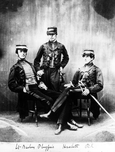 ベイリー中尉、プレイフェアアンドハスリット、1860年頃 作： European Photographer