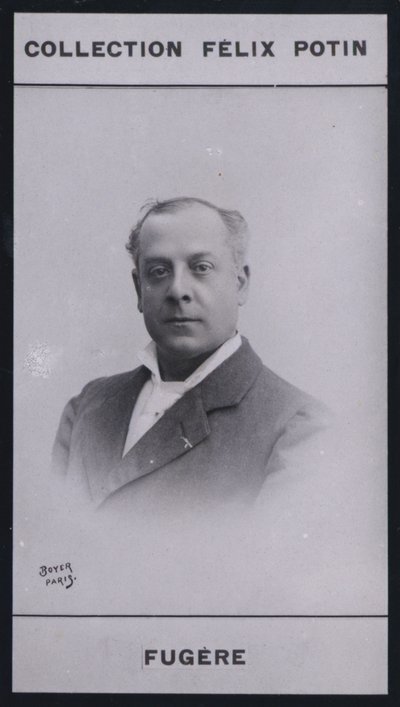 Lucien Fugere（1848年）（モノクロ写真 作： European Photographer