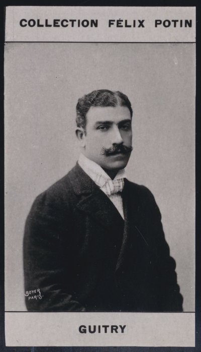 ルシアン・ギトリ（1860年）（モノクロ写真 作： European Photographer
