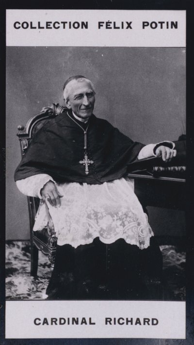 Mgr Benjamin Richard (1819) (白黒写真) 作： European Photographer