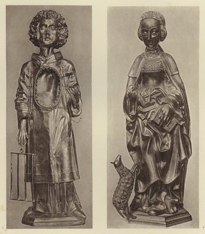 Munster i W, St Agnes; Minden, St Laurentius (bw/写真) 作： European Photographer
