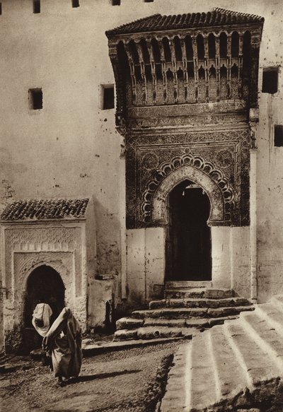 セール、ラバト、メデルサ門（モノクロ写真 作： European Photographer