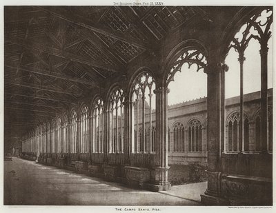 ピサのカンポ・サント（モノクロ写真 作： European Photographer