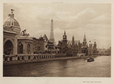 デ・ナシオン通り（モノクロ写真 作： European Photographer