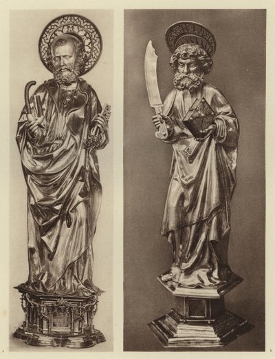 Wohrd near Nurnberg, St Bartholomaus; Aachen, St Petrus (bw/photo) 作： European Photographer