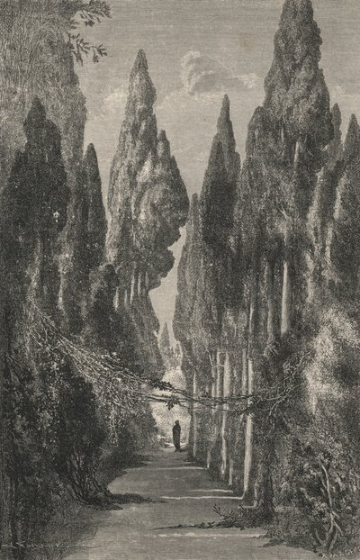 Allee Du Generalife (彫像) 作： European School