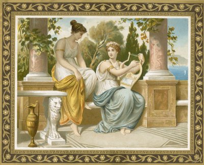 古代ギリシャまたはローマの衣装 作： European School
