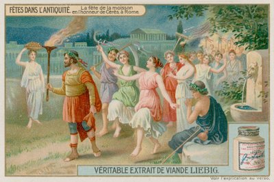 セレスを称える古代ローマの収穫祭 作： European School