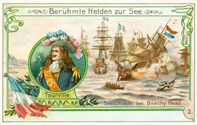 アンヌ・ヒラリオン・ド・トゥールヴィル（フランスの提督）とビーチ・ヘッドの戦い 作： European School