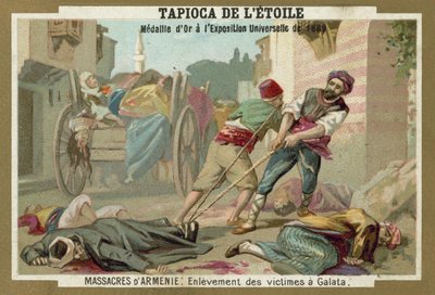 アルメニアの虐殺、1894-1896年 作： European School