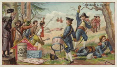1798年3月6日、スイス、グローホルツの戦い 作： European School