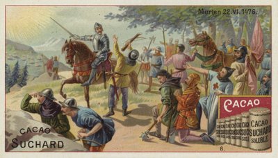 1476年6月22日、スイスのムルテンの戦い 作： European School
