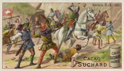 1388年4月9日、スイスのネーフェルスの戦い 作： European School
