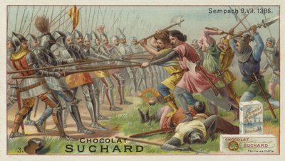 1386年7月9日、スイスのゼンパハの戦い 作： European School