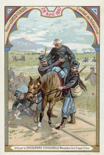 ヴェレスティーノの戦い、グレコユルキシュ戦争、1897年4月28日 作： European School