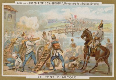 アルコレ橋の戦い、イタリア、1796 作： European School