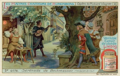 エヴァに扮したベックメッサーセレナーデマグダレナ 作： European School