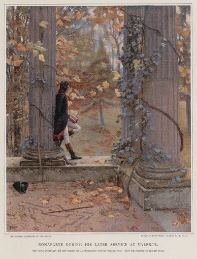 ヴァランスでの勤務後のボナパルト 作： European School