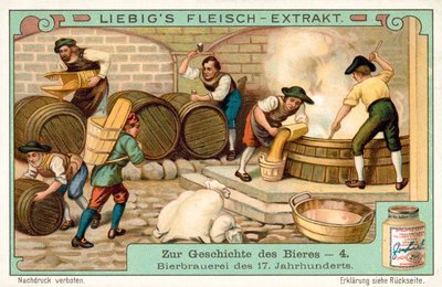 17世紀のビール工場（クロモリト 作： European School