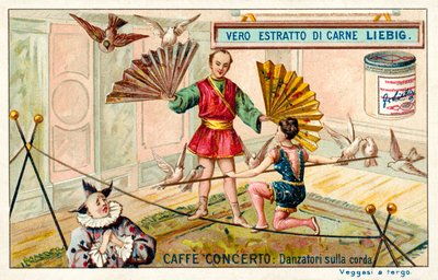 カッフェ・コンチェルト：綱渡りのダンサー（クロモリト 作： European School