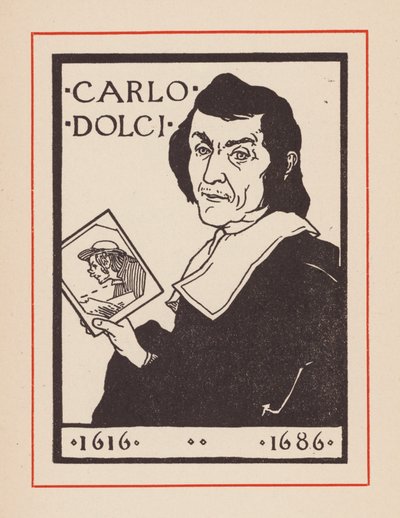 カルロ・ドルチ、イタリアのバロック芸術家（リトグラフ） 作： European School