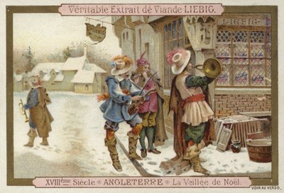 18世紀のイギリスのクリスマスイブ 作： European School