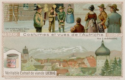 フォアアールベルクでのクリスマスプレイとブレゲンツの眺め 作： European School