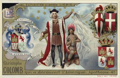 アメリカを発見したクリストファー・コロンバス 作： European School
