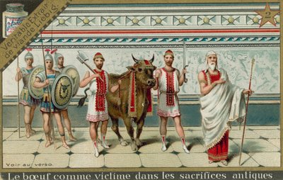 古代ローマの牛 作： European School