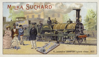 クランプトン高速機関車、1852 作： European School