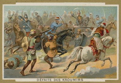 1881年のフランス、チュニジアによるクルーミルズの敗北 作： European School