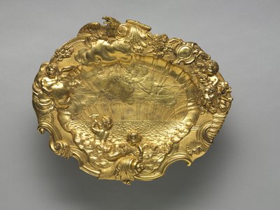 皿、イギリスまたはドイツ、1725-1750年頃 作： European School