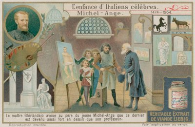 ドメニコギルランダイオがミカエルアンジェロスの作品を見る 作： European School