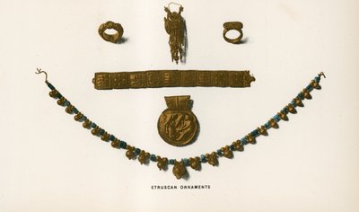 エトルリアの装飾品 作： European School