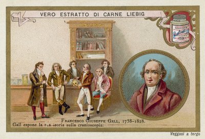 Franz Joseph Gall、ドイツの神経解剖学者および生理学者 作： European School