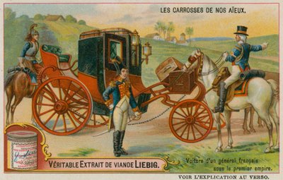 第一帝国下のフランス馬車 作： European School