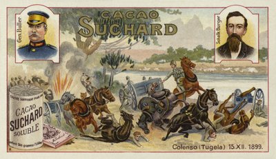 ブラー将軍とバーガー将軍、コレンソの戦い、ボーア戦争、1899年12月15日 作： European School