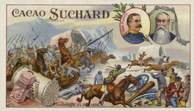 1899年10月21日、フレンチ将軍とコック将軍、ボーランド戦争、エランドラーグテの戦い 作： European School