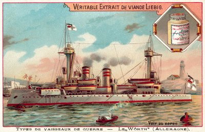 ドイツの戦艦SMSワース(クロモリト) 作： European School