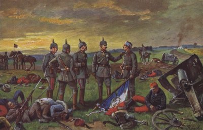 フランスに勝利したドイツ兵（普仏戦争 作： ヨーロピアンスクール