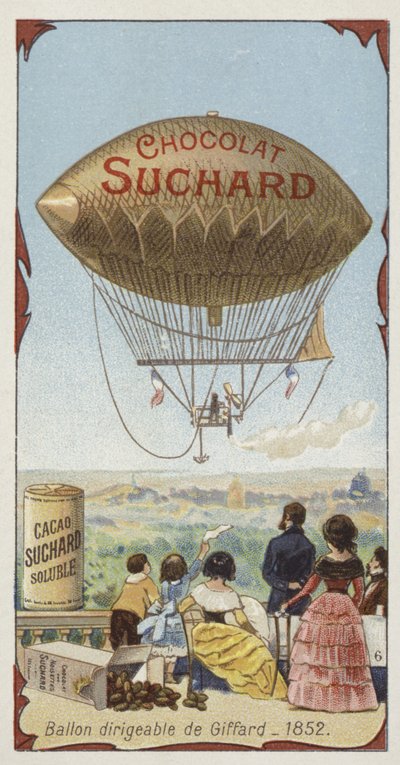 ギファーズ飛行船、1852年 作： European School