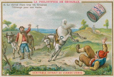 グロジャンは彼の馬を牛に交換 作： European School