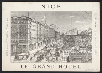 ホテルトレードカード（刻印 作： European School